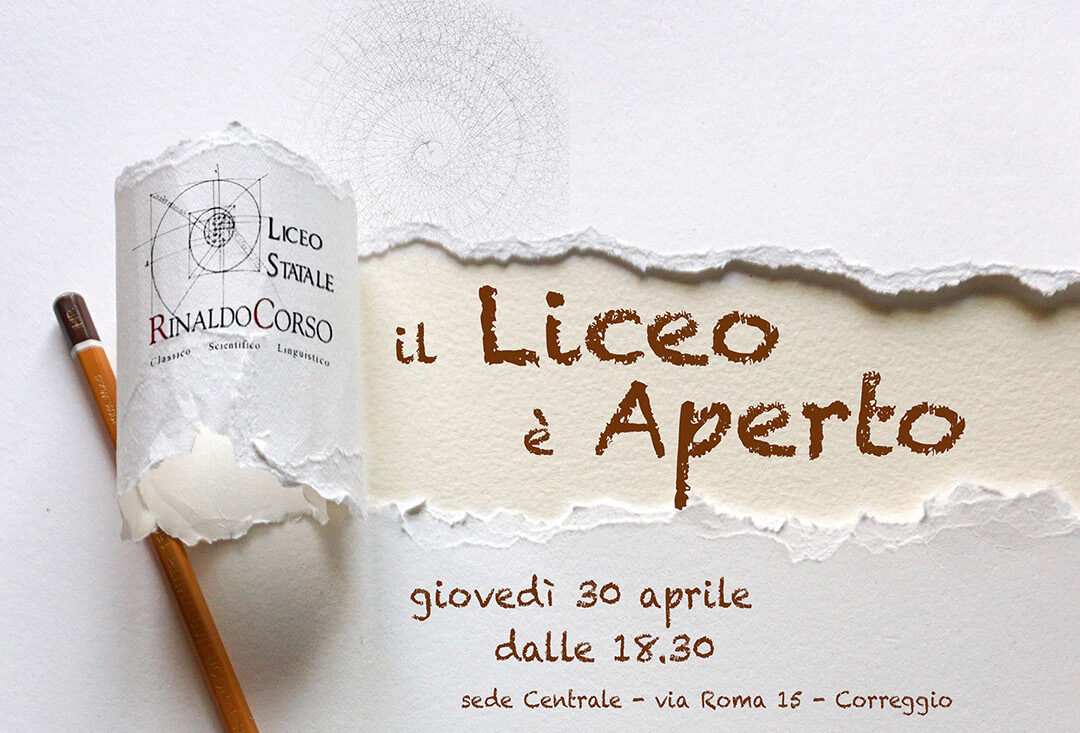Liceo Aperto  - giovedì 30 Aprile 2026