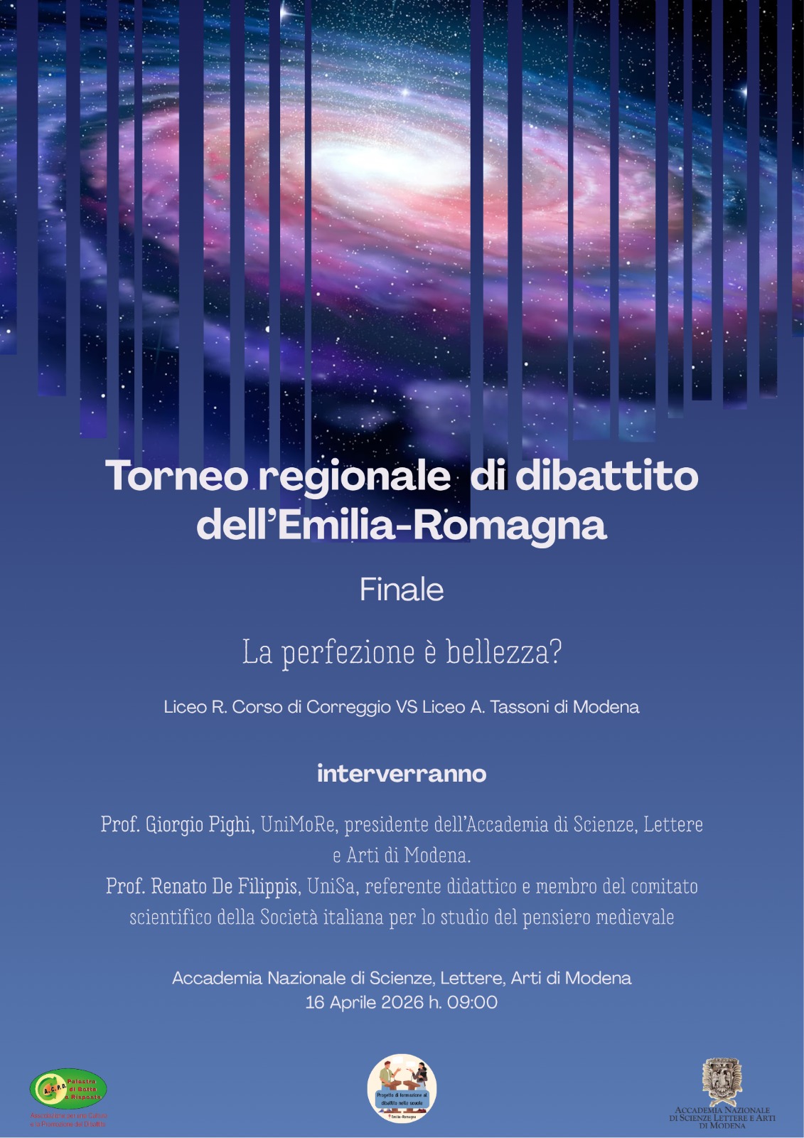 Il Liceo in Finale al Torneo Regionale Dibattito  Regionale Emilia Romagna -