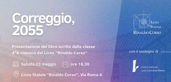 Presentazione del libro scritto dalla classe 4ªA classico del Liceo “Rinaldo Corso”